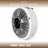 Frein à poudre magnétique PBO DC 24V à arbre creux pour machine d'impression et d'emballage, contrôle de tension, conception refroidie par air