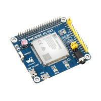 SIM7600G-H 4G HAT para Raspberry Pi, compatible con LTE Cat-4 4G / 3G / 2G, posicionamiento GNSS, banda global SIM7600G SIM7600