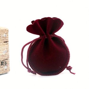 Pochettes en velours écologiques personnalisées de haute qualité avec cordon de serrage imprimé pour cadeaux, artisanat, accessoires de bougies, bracelets de téléphone portable - Product Image 3