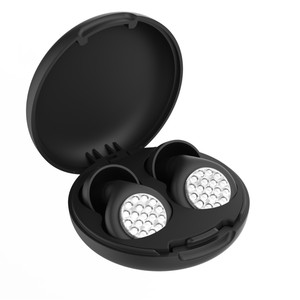 Bouchons d'oreilles antibactériens roses, bouchons d'oreilles en silicone à 99,9 % d'efficacité antibactérienne, bouchons d'oreilles anti-bruit pour femmes - Product Image 5
