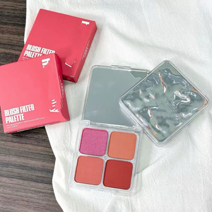 Hu blushing FILTER blushing blushers Palette ความเงางามสูง Blush lighter สูตร4สี ULTRA-pigmented Matte blushes blushes - Product Image 2