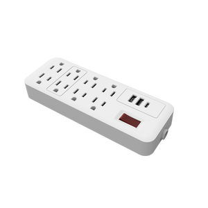 Nhà máy thiết kế 110V chúng tôi loại regleta multicontacto 10 tomas Ổ cắm điện ổ cắm với on/off chuyển đổi điện Power Strip - Product Image 3