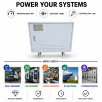 EI480 Üç Fazlı İzolasyon Trafosu 220V - 380V Gerilim Yükseltici 50/60Hz Düşük Frekanslı Trafo