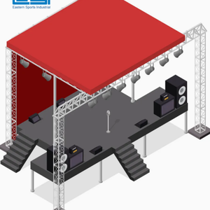 Pantallas de armadura de techo de aluminio portátiles de reconstrucción rápida ESI para recuperación de etapa posterior al desastre - Product Image 1