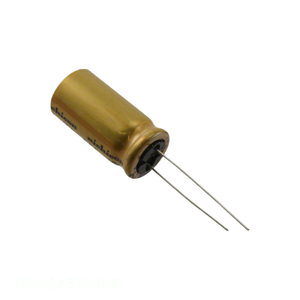 Condensateur traversant à allogement radial CAP ALUM 330uF 20% 100V UFW2A331MHD – Distributeur agréé - Product Image 1