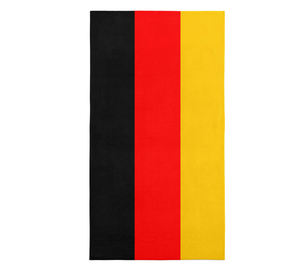 ผ้าเช็ดตัวชายหาดลายธงชาติเยอรมนี ผ้าเช็ดตัวไมโครไฟเบอร์แห้งเร็วสำหรับกีฬา ลายธงชาติทุกประเทศสำหรับการแข่งขันฟุตบอลโลก ผ้าเช็ดตัวสำหรับสระว่ายน้ำและอาบน้ำ - Product Image 1