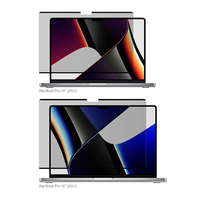 Protecteur d'écran de confidentialité magnétique amovible RTS pour MacBook Pro 16 pouces (modèle A2485 A2780)