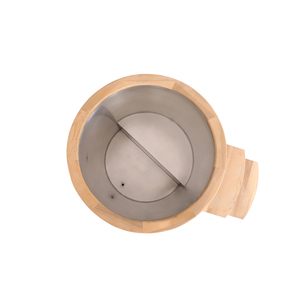 Bañera de inmersión fría de madera para exteriores HELIUS con enfriador y calentador integrados - Product Image 3