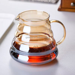 Ensemble de service à café nordique pour infusion, avec filtres <span class=keywords><strong>en</strong></span> bois de noyer et carafe <span class=keywords><strong>en</strong></span> <span class=keywords><strong>verre</strong></span> borosilicate de haute qualité, 500 ml, marron, écologique - Product Image 4