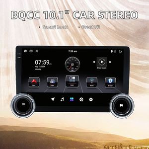 BQCC 10.1" IPS 2.5D Écran tactile Stéréo de voiture Amplificateur universel pour processeur Quad/Octa Core Android 13 CarPlay pour WIFI GPS - Product Image 2