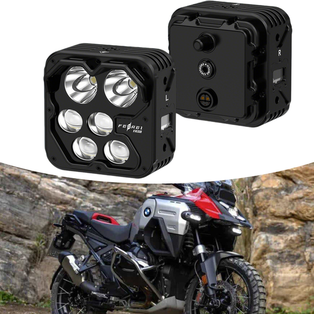 Ferei IPX8 LED 23000 Lumens Car Headlight Auxiliary Spotlight & Best Fog Light for Motorcycles Front/side Luces Auxiliares Moto