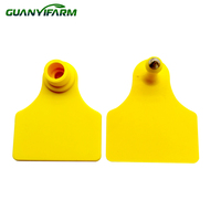 Étiquettes d'identification personnalisées en TPU en forme de pelle pour oreilles de porc, numérotation par laser, pour l'identification du bétail porcin et la gestion agricole