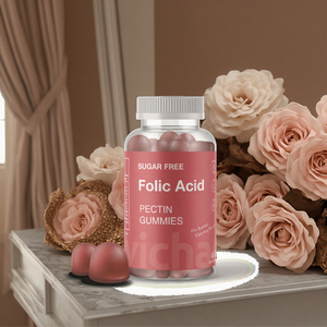 วิตามินเสริมอาหารยี่เฉา วิตามินโฟลิก แอซิด แบบกัมมี่ ปราศจากน้ำตาล วิตามินก่อนคลอดแบบกัมมี่ - Product Image 2