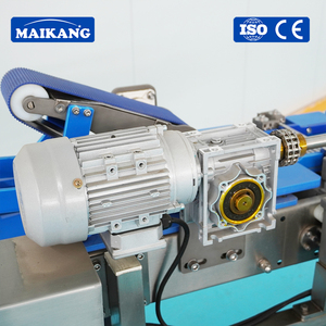 เครื่องหั่นเนื้อสเตนเลสแบบสายพานลำเลียงสำหรับหั่นอกไก่ เครื่องหั่นเนื้อสเต็กเบคอนแนวนอนขนาดเล็ก ได้รับมาตรฐาน CE - Product Image 2