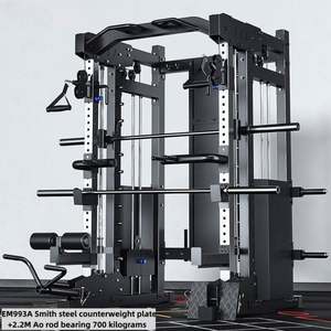 Fábrica al por mayor Gimnasio Entrenador multifuncional comercial Cable Crossover Smith Machine para Fitness - Product Image 6