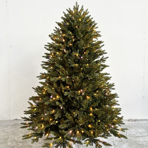 Árbol de Navidad Artificial de 7.5 Pies (225 cm), Popular en Europa, Altura Premium, Material de Primera Calidad, Árbol de Navidad Completamente de Polietileno - Product Image 5