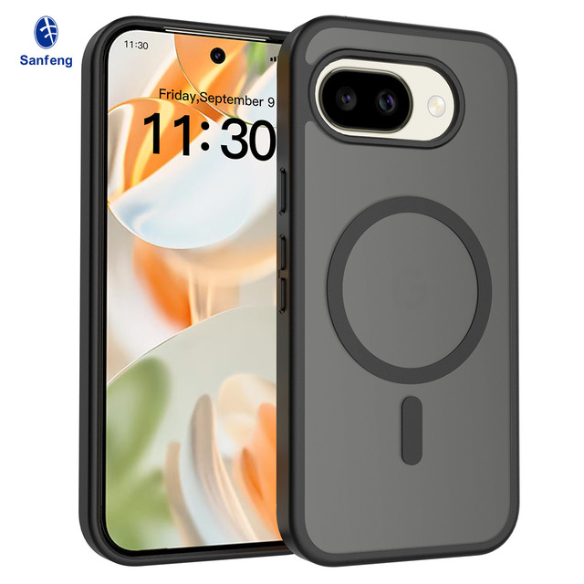 Google Pixel 10a/10Pro XL Magnetic Anti-Drop Full Edge Covering Protective Phone Case with Injection Molding