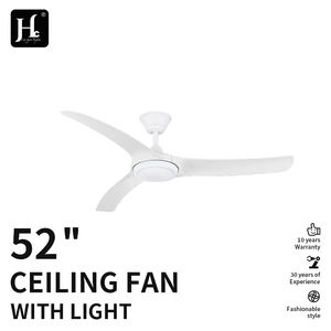 Ventilateur de plafond de 52 pouces à haut volume d'air avec lumière, commande par application, télécommande, interrupteur DC, solution d'installation incluse. - Product Image 2