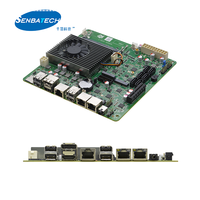 Motherboard Itx Nas Mini Terbaik daya rendah dengan Motherboard industri Celeron N5095A DDR4 Dual Lan HD1.4 Mini Itx