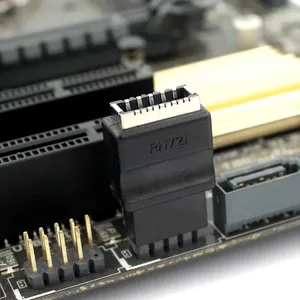 Motherboard USB2.0 9PIN Male Type Converter PC Case Front Panel Header Type E <strong>Key</strong> Type C Connector Riser Adapter - Product Image 2