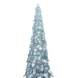 Tendance du moment : Arbre de Noël laser, arbre de Noël artificiel pliable avec lumières LED et décorations, haute qualité - Product Image 6