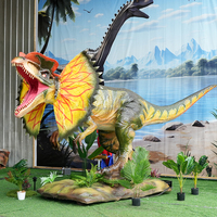 LT-4-77C Dino City Dinosaure Animatronique Mécanique Grandeur Nature pour la Culture Artistique et les Thèmes Dinosaures, Fournisseur