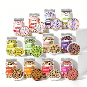 Fábrica de Golosinas para Perros Liofilizadas OEM/ODM, Venta al por Mayor de Bocadillos Naturales para Perros <span class=keywords><strong>con</strong></span> Yema de Huevo, Frutas <span class=keywords><strong>y</strong></span> Verduras - Product Image 1