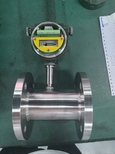 Débitmètre à turbine pour liquides DN25, connexion à bride, instrument de mesure de débit - Product Image 4