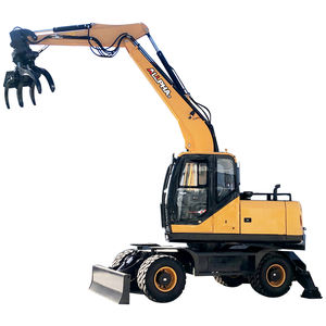 9ton Hydraulische Log Grijpwiel Graafmachine Met Houten Vork Lange <span class=keywords><strong>Arm</strong></span> - Product Image 4