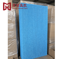 5090 7060 7090 Panneau de refroidissement par évaporation mural marron pour serres et élevages avicoles