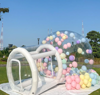 Populaire Gonflable Transparent Gonflable Bulles Maison Enfants Gonflable Bulle Tente Ballon Dôme Bulle Rebond Maison Camping Tente