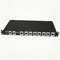 STSLITE Répartiteur DMX512, Contrôleur de Lumière, Amplificateur de Signal Lumineux, Répartiteur 8 Voies, Distributeur DMX