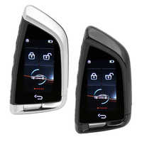 Cartrend CK005 Mise à niveau de la télécommande PKE d'origine pour les voitures BM W, clé intelligente universelle à écran tactile LCD, démarrage/arrêt automatique du véhicule, garantie 1 an