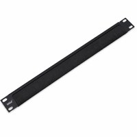 Panneau de blindage pour rack 19 pouces HAILE HT-1U-MH 1U, organisateur de câbles anti-poussière pour armoire