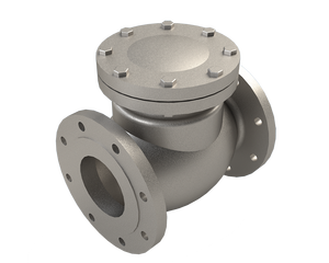 Válvula de Retención Oscilante C-Way de Alta Temperatura 6D, Tamaño de Puerto de 2 Pulgadas, Sellos de EPDM/PTFE, Operación Manual para Aplicaciones Industriales de Aceite - Product Image 2