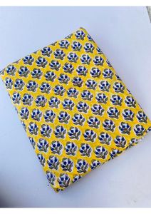 ผ้าฝ้ายพิมพ์ลายด้วยมือ 100% พร้อมสีสันหลากหลาย ลายพื้นเมืองอินเดีย ผลิตโดยช่างฝีมือ สำหรับเสื้อผ้าและสิ่งทอ รับผลิตแบบ OEM ODM - Product Image 5