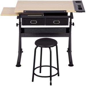 Bàn Vẽ Bàn Vẽ Tranh Sinh Viên Nghệ Thuật Bàn Vẽ Kỹ Thuật Bằng Gỗ - Product Image 2