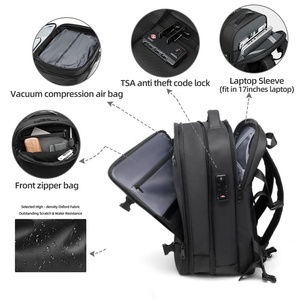 Sac à dos antivol grande capacité à prix abordable avec port USB, compression sous vide, étanche, pour <span class=keywords><strong>voyage</strong></span> et affaires, pour ordinateur portable - Product Image 4