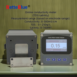 Medidor de Calidad de Agua Industrial de Alta Calidad BetteBlue 0-100us/cm 0-18.18M 2.0MPA NPT3/4 Rosca Conductividad/TDS/Resistividad/Salinidad - Product Image 5