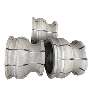 Chân không <span class=keywords><strong>brazed</strong></span> Kim Cương đường viền bánh xe cạnh mài bánh xe cho gốm Granite đá cẩm thạch - Product Image 4