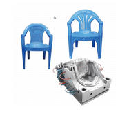 Fabricant de moules pour chaises de bureau transparentes en PC, tabourets et tables de marque LX, design en rotin plastique, capacité de machine de 90 à 650 tonnes