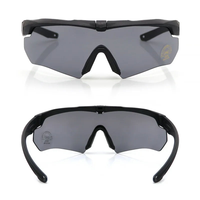Lunettes Tactiques Polarisées Personnalisées pour Streaming en Direct Extérieur, Tir CS, Coupe-Vent et Sports Équestres