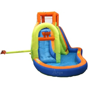Glissière gonflable de maison de rebond d'obstacle parc aquatique gonflable - Product Image 5