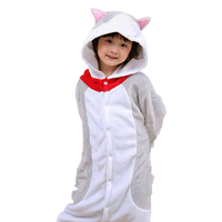 Pyjamas en flanelle à motifs de dessins animés mignons, directement de l'usine, pour enfants de 6 à 12 ans, en tissu, pour la maison, tenue pour filles