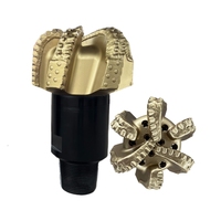 Foret PDC API 13 1/2" 342,9 mm en acier avec fraises américaines pour le forage de puits pétrolifères