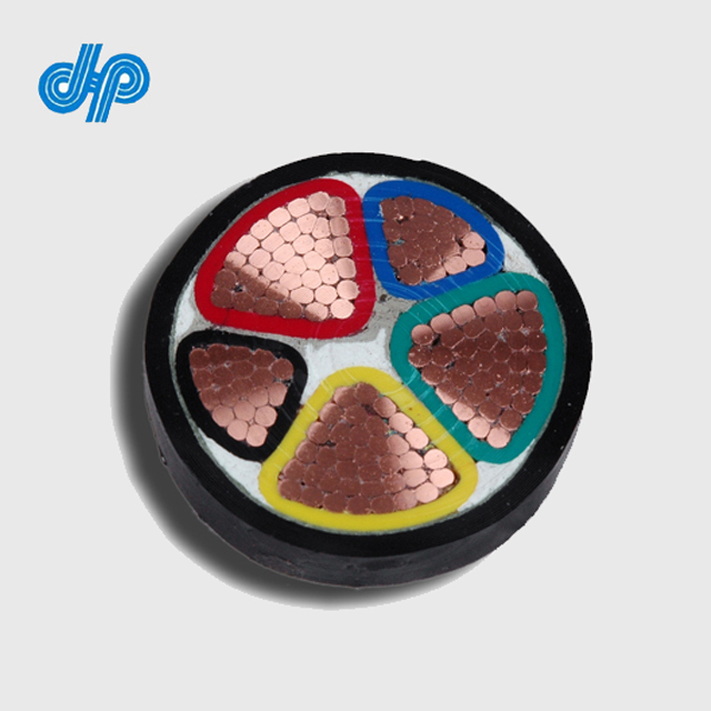 XLPE Cap Dien 600V Cable 5x6mm2 5x10mm2 5x16mm2 5x25mm2 5x35mm2 5x50mm2 5x70mm2 5x95mm2 PVC Copper LOW Voltage Underground 1.1kv