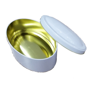 Nuts Lon lớn hình bầu dục <span class=keywords><strong>tin</strong></span> màu trắng <span class=keywords><strong>tin</strong></span> không thường xuyên hộp kim loại - Product Image 2