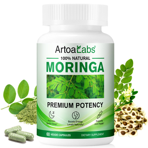 Artoalabs Antioxidant Bevordert Slaap Organische <span class=keywords><strong>Moringa</strong></span> Blad Poeder Extract <span class=keywords><strong>Capsules</strong></span>-Natuurlijke <span class=keywords><strong>Moringa</strong></span> <span class=keywords><strong>Capsules</strong></span> Supplement - Product Image 3