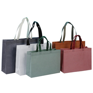 Custom Laminated Eco-bags Shopping Bag Non-Woven Tote Packaging Bags