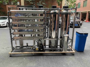 Sistema di purificazione dell'acqua a osmosi inversa SS-304 da 1500L/h con addolcitore per acqua del rubinetto - Product Image 3